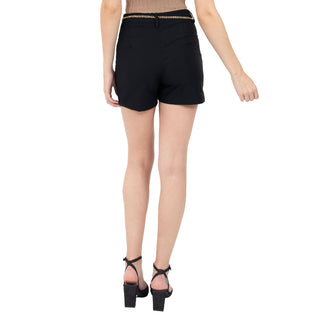 SHORT PARA MUJER FASHION BELTED WITH CHAIN FOREVER 21