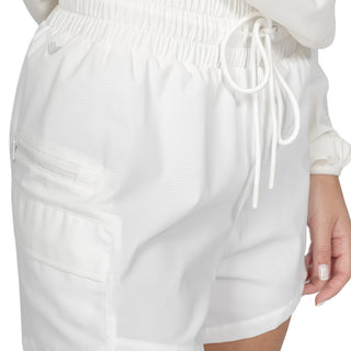Short de Nylon con Cintura Elástica
