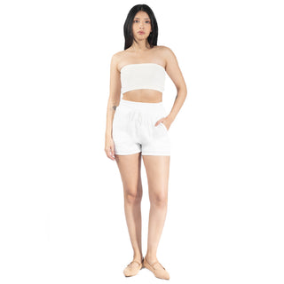 Short con Cintura Elástica y Jareta