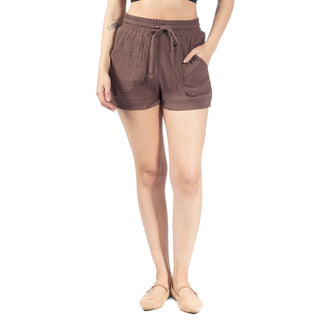 Short con Cintura Elástica y Jareta
