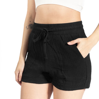 Short con Cintura Elástica y Jareta