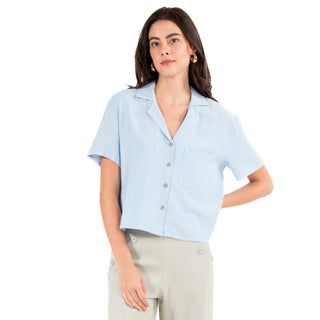 SUMMER LINEN BLOUSE