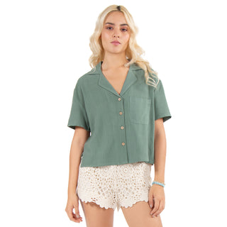 SUMMER LINEN BLOUSE