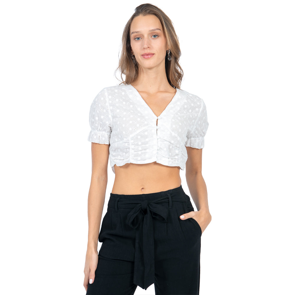 Sudadera Blanca Sudaderas Forever 21 Mujer Sudadera Barbie™ Lazos