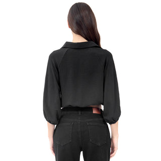 BLUSA PARA MUJER CROPPED WITH POCKETS FOREVER 21