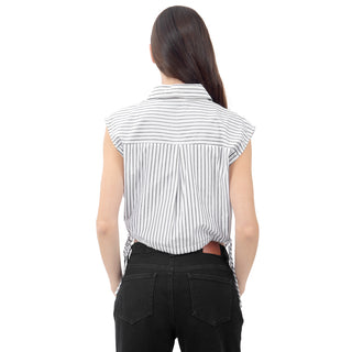 BLUSA PARA MUJER FASHION STRIPES SIN MANGAS FOREVER 21