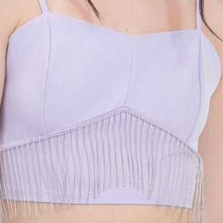 Top Corto con Cadenas