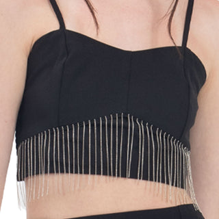 TOP PARA MUJER FASHION WITH CHAINS FOREVER 21