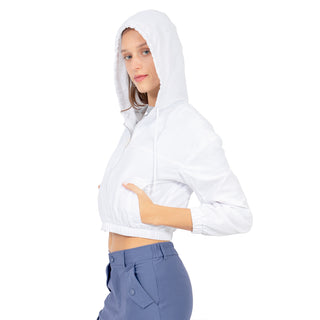 CHAMARRA WINDBREAKER CON MALLA INTERIOR Y CIERRE FRONTAL