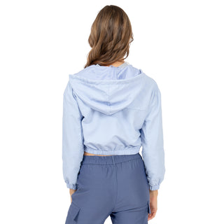 CHAMARRA WINDBREAKER CON MALLA INTERIOR Y CIERRE FRONTAL