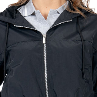 CHAMARRA WINDBREAKER CON MALLA INTERIOR Y CIERRE FRONTAL