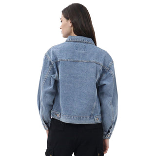 CHAMARRA PARA MUJER JACKET DENIM BASIC FOREVER 21