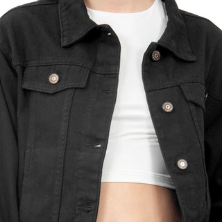 CHAMARRA PARA MUJER JACKET DENIM BASIC FOREVER 21