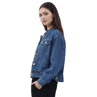 CHAMARRA PARA MUJER JACKET DENIM BASIC FOREVER 21