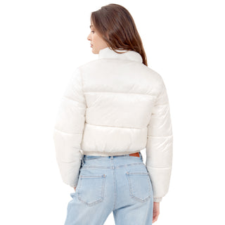 CHAMARRA PARA MUJER PADDING CROP JACKET FOREVER 21