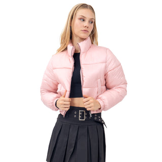 CHAMARRA PARA MUJER PADDING CROP JACKET FOREVER 21