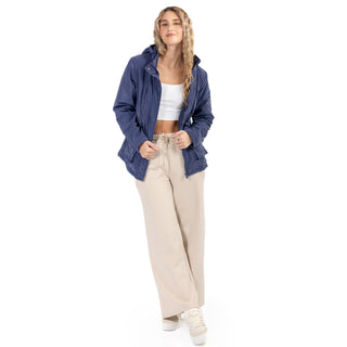 CHAMARRA PARA MUJER LONG JACKET WITH HOODIE