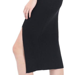 FALDA PARA MUJER KNIT LONG FITTED SKIRT FOREVER 21