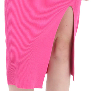 FALDA PARA MUJER KNIT LONG FITTED SKIRT FOREVER 21