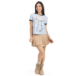 Falda Plisada Ajustable