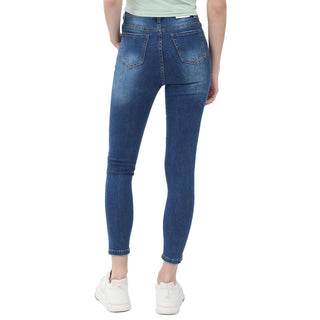 JEANS PARA MUJER SKINNY WITH WASH FOREVER 21