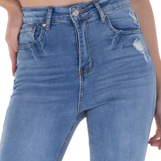 JEANS SUPER HIGH WAIST PARA DAMA FOREVER 21