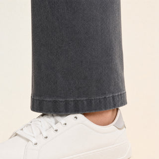 Jeans Wide Leg con Bolsillos para Mujer Forever 21 #color_gris