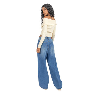 Jeans Wide Leg Amplios Premium Urbano