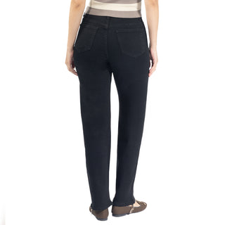 Jeans Denim Fit Wide Leg 5 Bolsillos