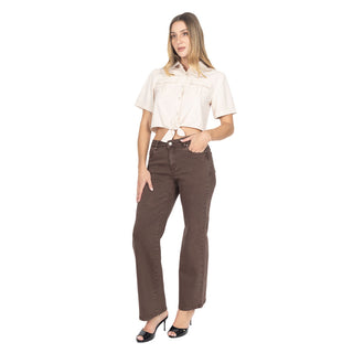 Jeans Flare de Mezclilla Stretch