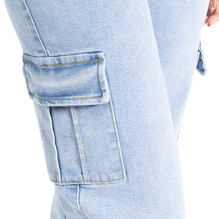 Jeans Cargo Wide Leg
