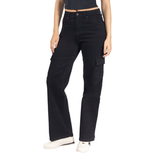 Jeans Cargo Wide Leg