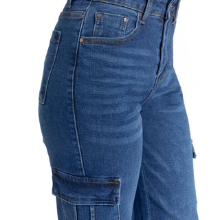 Jeans Cargo Wide Leg