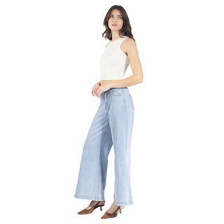 Jeans Baggy Fit Con Cinturón y Cartera