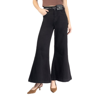 Jeans Baggy Fit Con Cinturón y Cartera