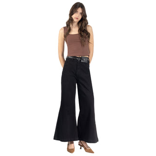 Jeans Baggy Fit Con Cinturón y Cartera