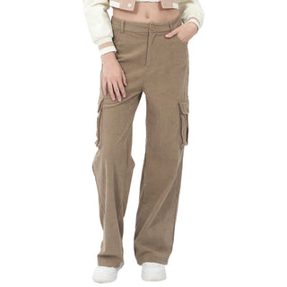 PANTALÓN PARA MUJER WITH CARGO POCKETS FOREVER 21