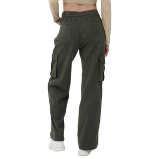 PANTALÓN PARA MUJER WITH CARGO POCKETS FOREVER 21