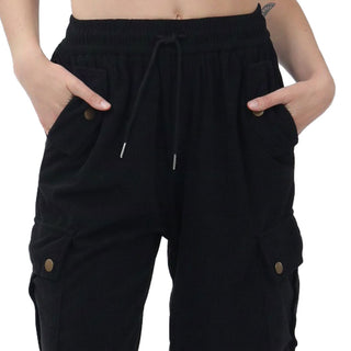 PANTALON PARA MUJER CORDUROY WITH CARGO POCKETS FOREVER 21