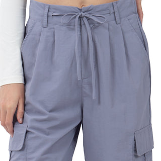 PANTALÓN PARA MUJER WITH CARGO POCKETS FOREVER 21