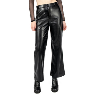 PANTALON PARA DAMA PU FLARE TROUSER FOREVER 21