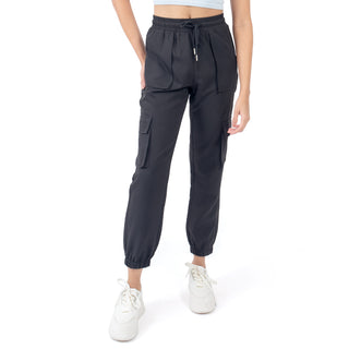 JOGGER ZAKA CARGO CON JARETA AJUSTABLE Y RESORTE PARA MUJER FOREVER 21