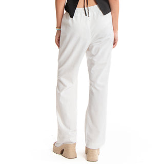 PANTALÓN DE LINO WITH SUMMER STYLE & DRAWSTRING
