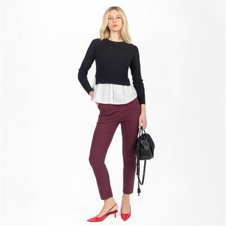 Pantalón Slim Fit Tiro Alto