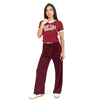 Pantalón Wide Leg Comfort Ajustable