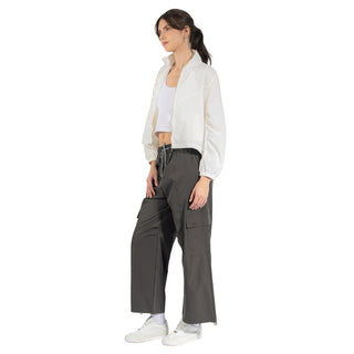 Pantalón Wide Leg con Jareta