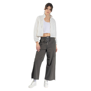 Pantalón Wide Leg con Jareta