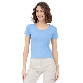 BASIC COTTON SHORT SLEEVE T-SHIRT