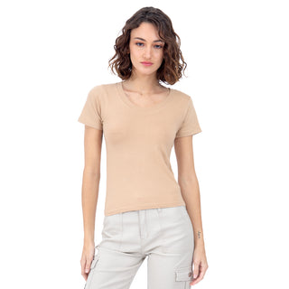 BASIC COTTON SHORT SLEEVE T-SHIRT