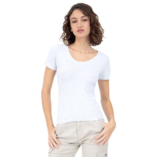 BASIC COTTON SHORT SLEEVE T-SHIRT